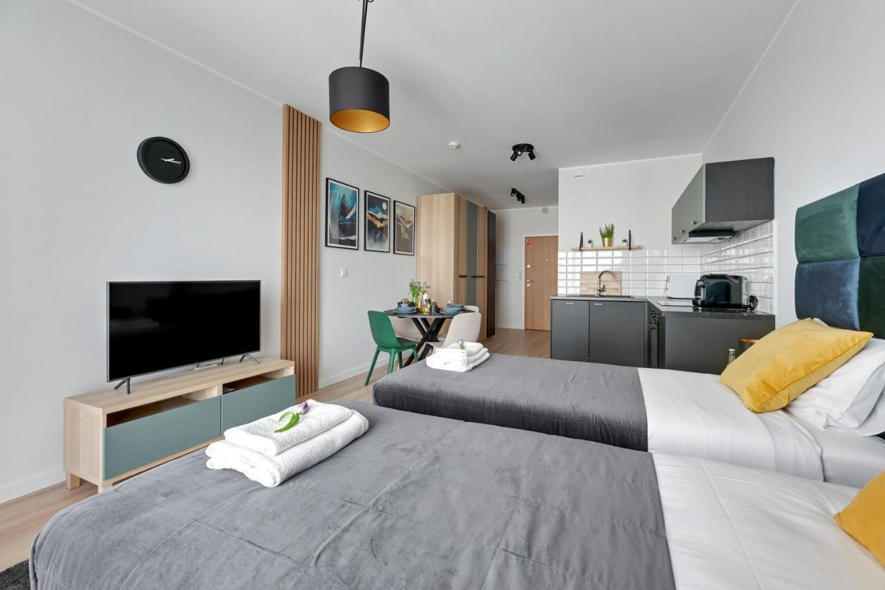 Apartament Walowa Stara Stocznia กดัญสก์ ภายนอก รูปภาพ