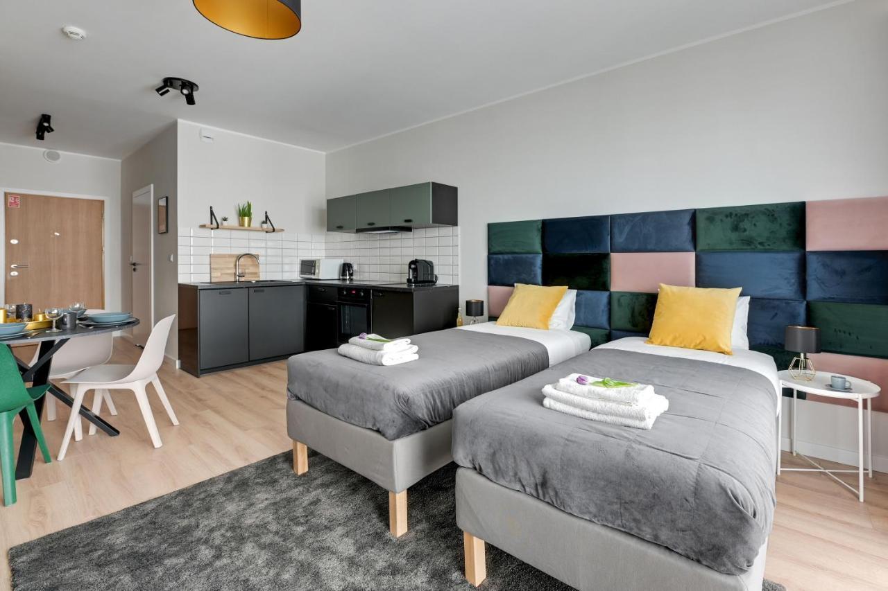 Apartament Walowa Stara Stocznia กดัญสก์ ภายนอก รูปภาพ